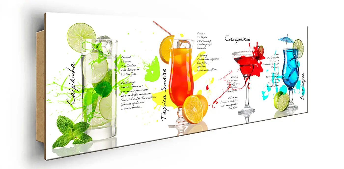 ars graphica Slim-Panel - Slim-Panel: Cocktails