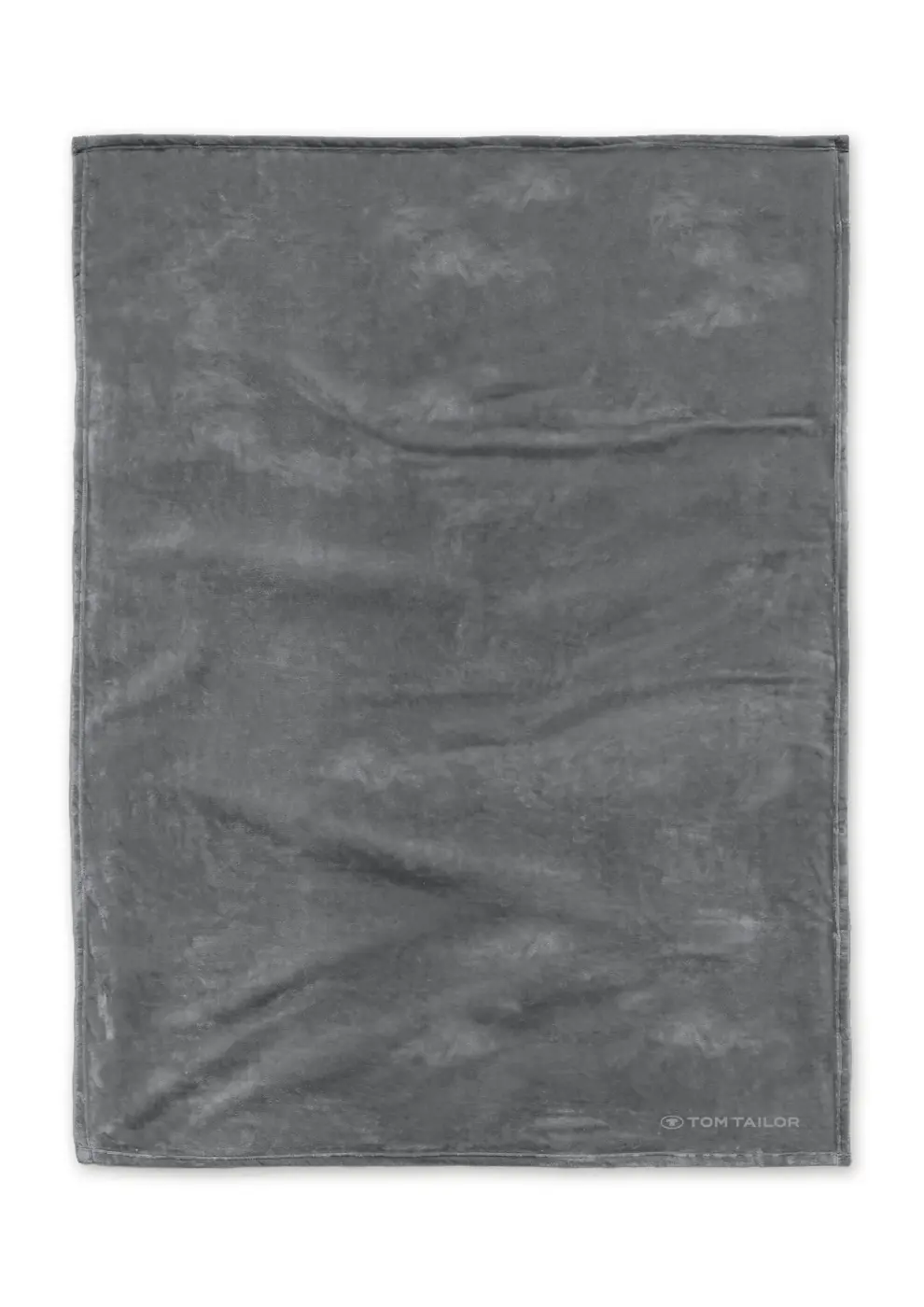 Tom Tailor Angorina-Fleece Wohndecke anthracite 1x 150x200 cm