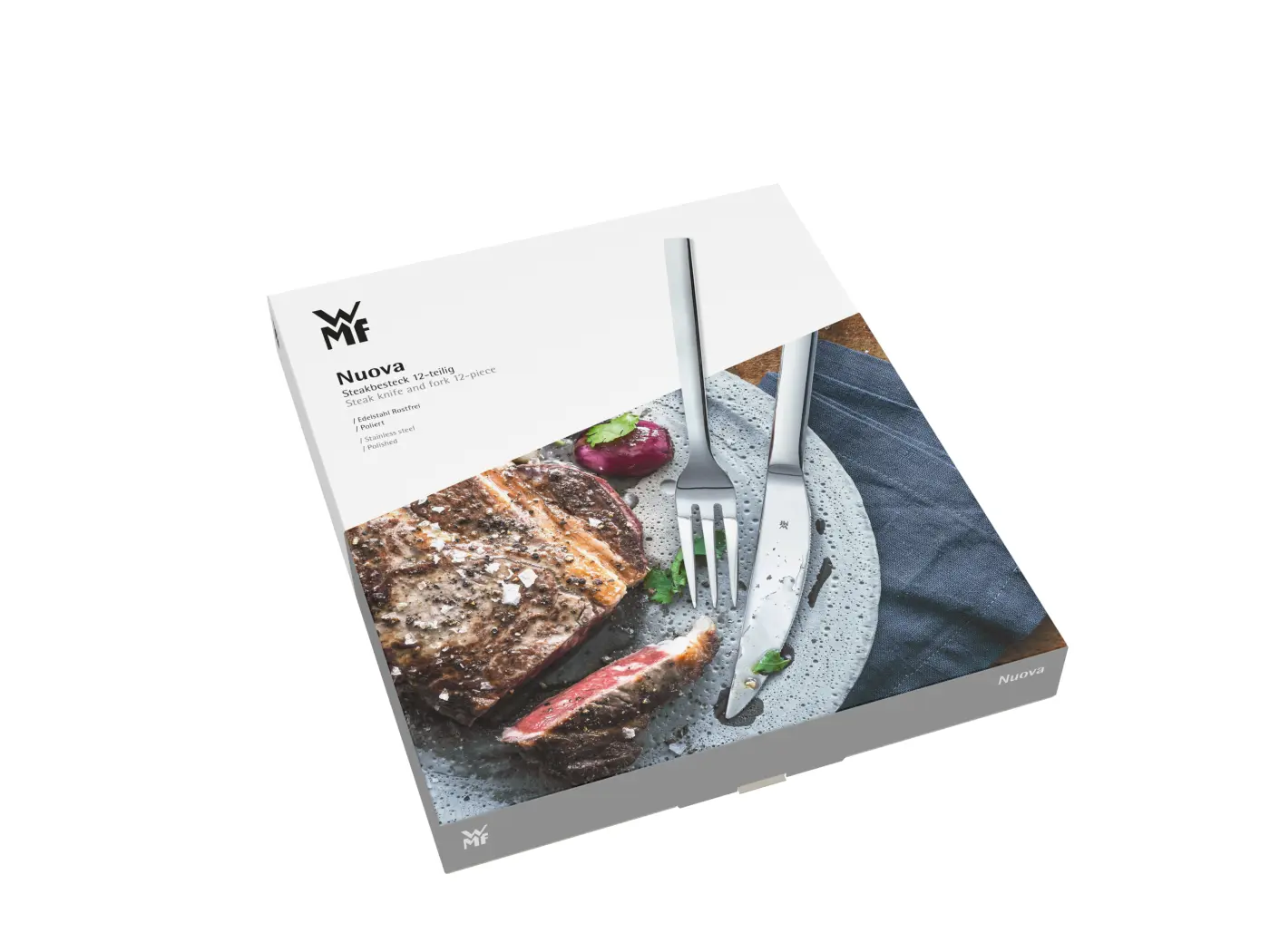 WMF Nuova Steakbesteck-Set, 12-teilig