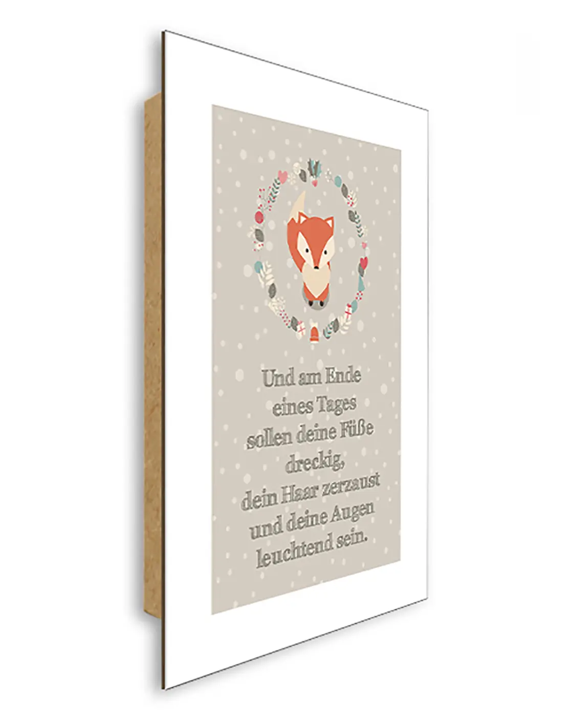 ars graphica Word-Panel - Word-Panel: Und am Ende eines Tages