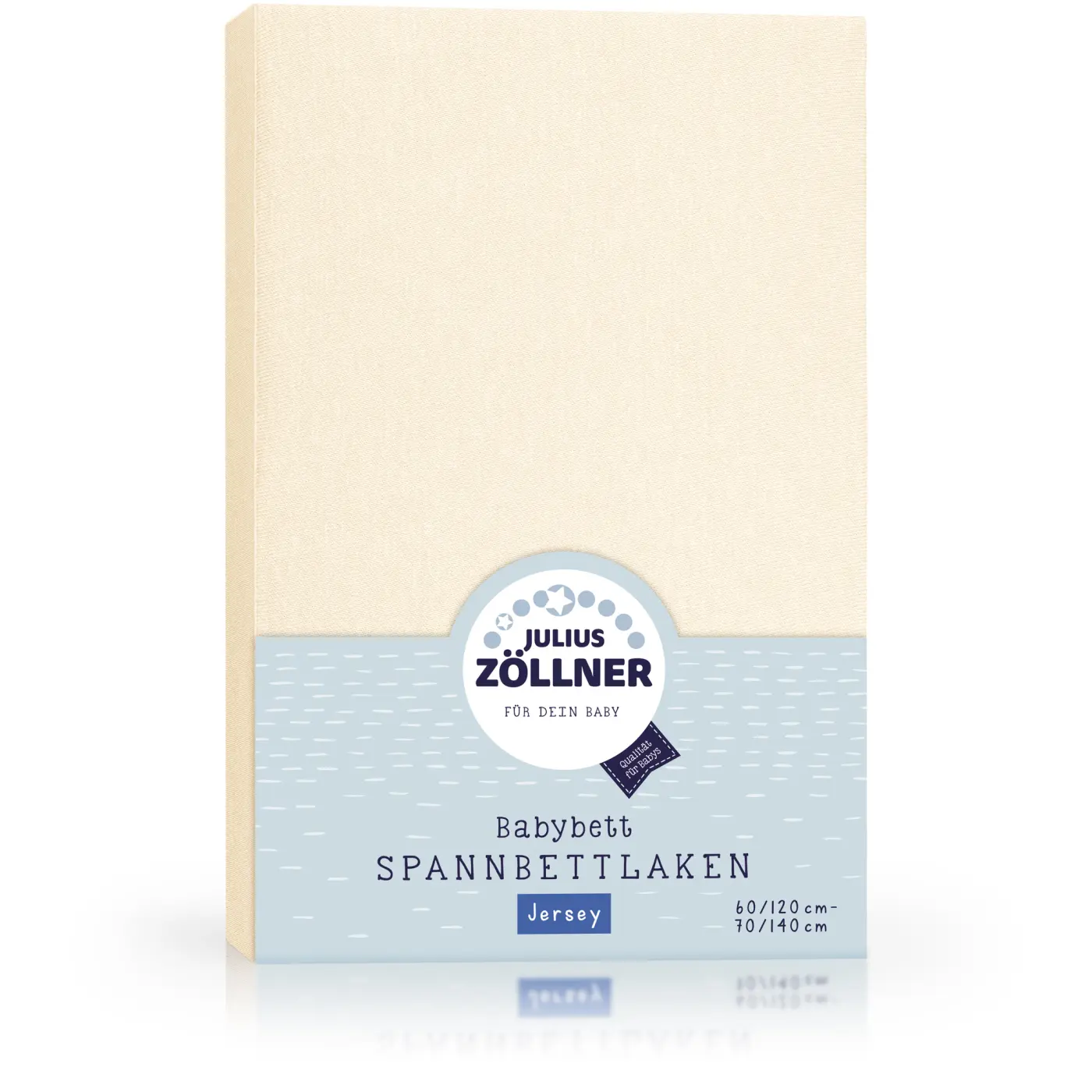 Zöllner Spannbetttuch Jersey ecru