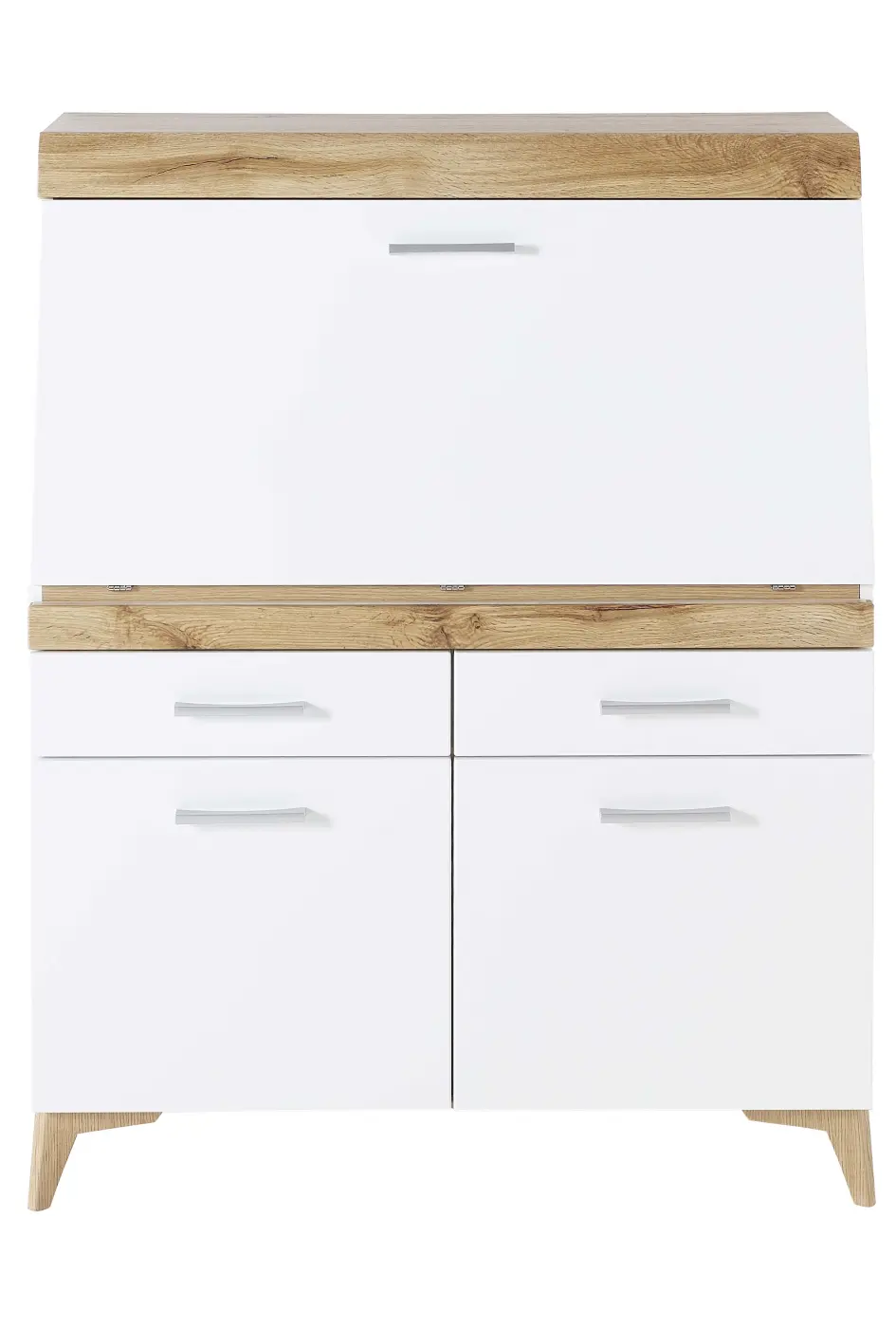 Innostyle Kommode/Sekretär Secret weiß, braun, Eiche, Holz Innostyle Sekretär Secret weiß, braun, Eiche, Holz