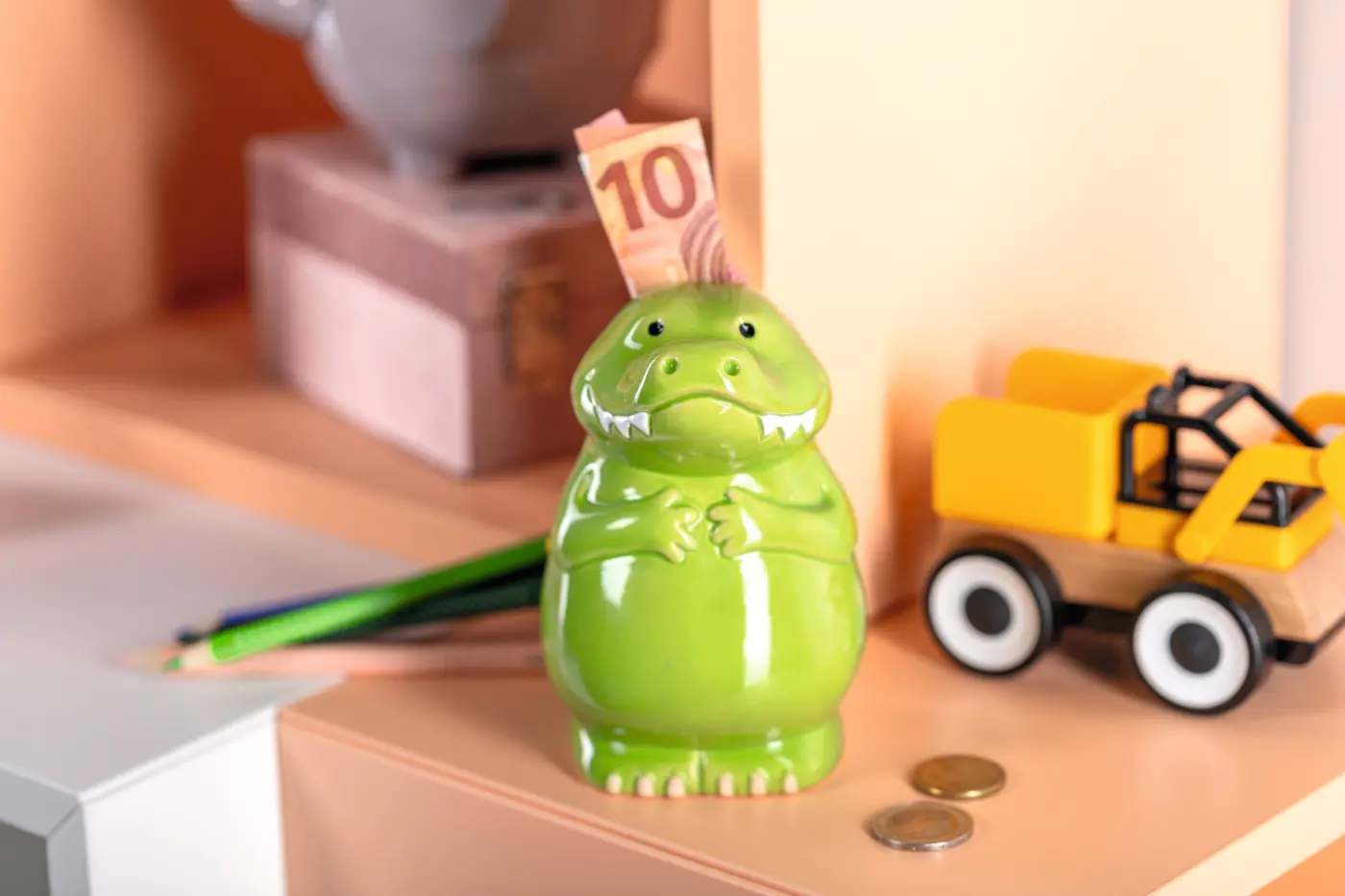 Leonardo Spardose BAMBINI 12,8 cm grün
