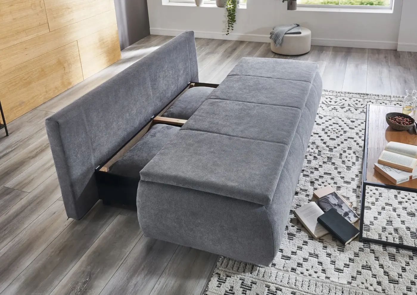 Sun Garden Schlafsofa Lenon Grau 
