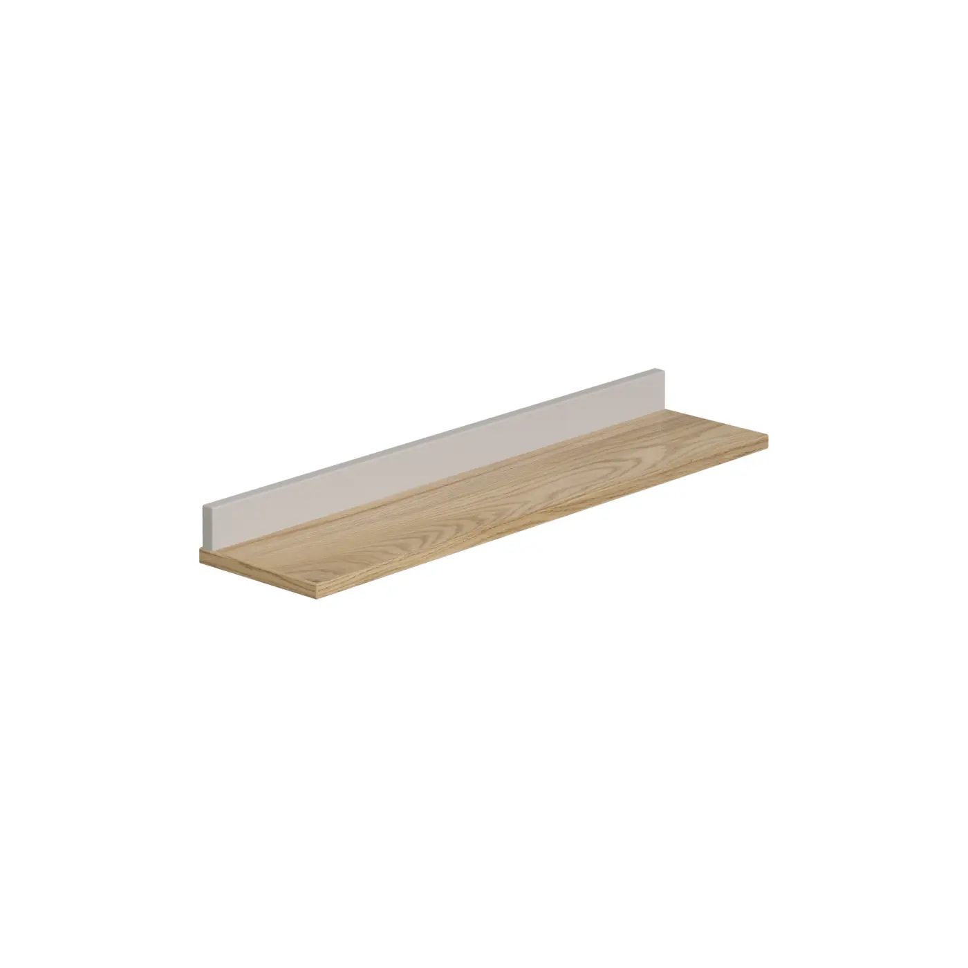 Paidi Wandboard Benne Kieselgrau/Eiche Montana Nachbildung ca.95x8x23 cm