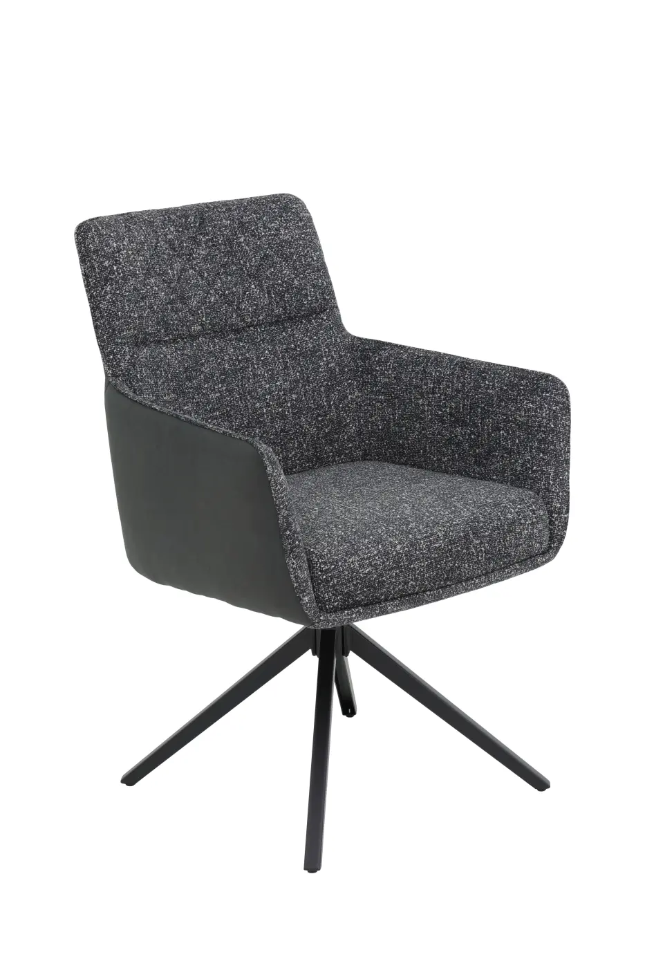 Hela Stuhl Udine S Anthrazit drehbar ca 62x90,50x66 cm