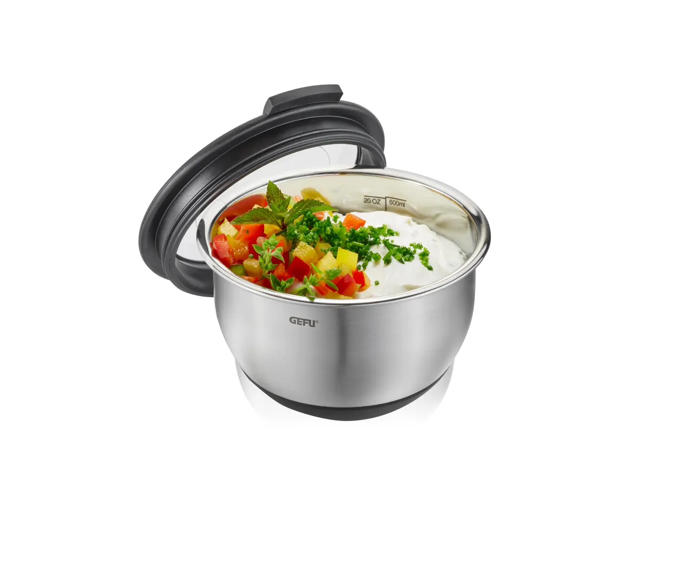 GEFU Edelstahlschüssel MUOVO, Ø 12 cm