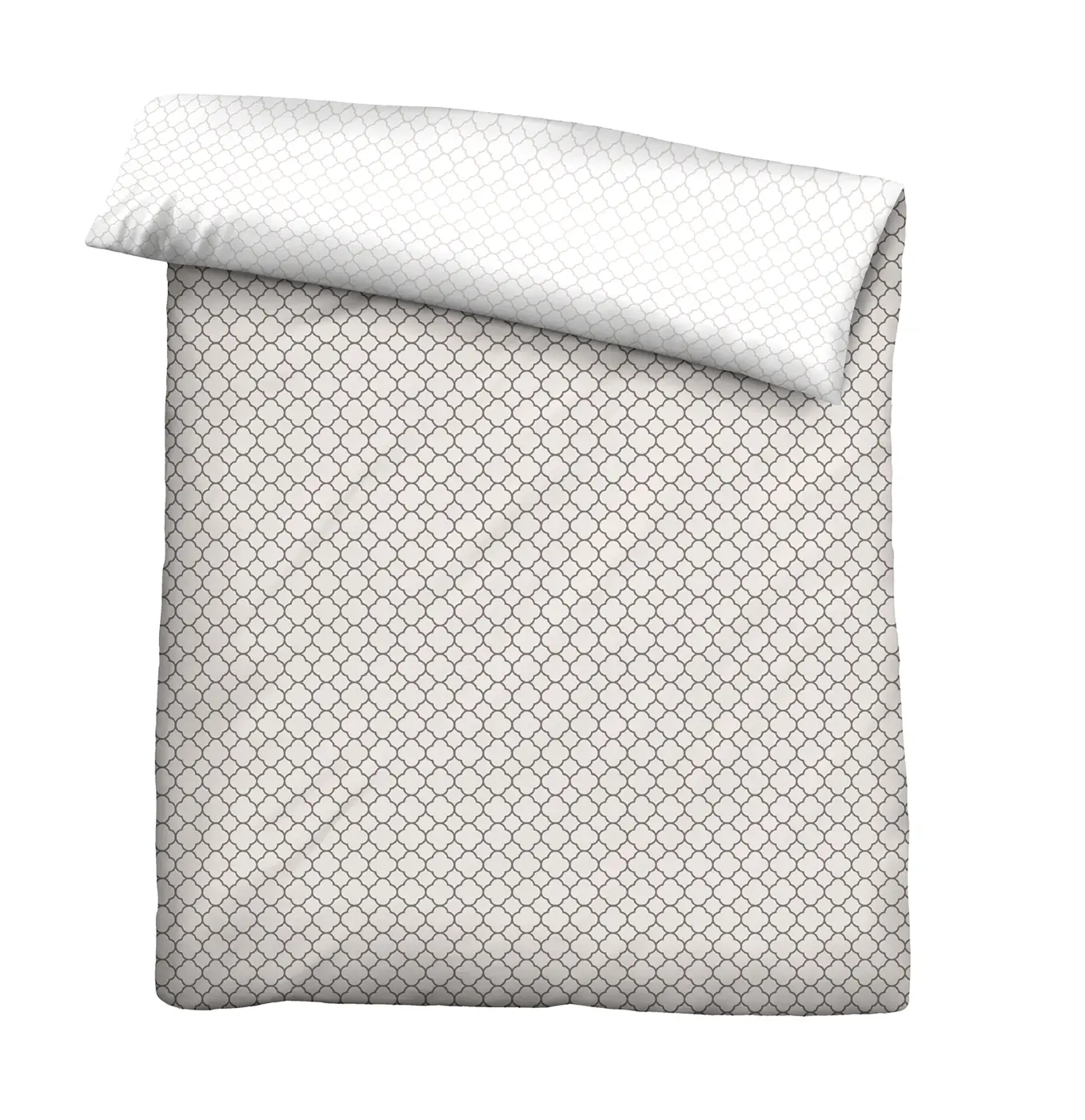 biberna Mako-Satin Bettwäsche taupe 1x 155x220 cm + 1x 80x80 cm