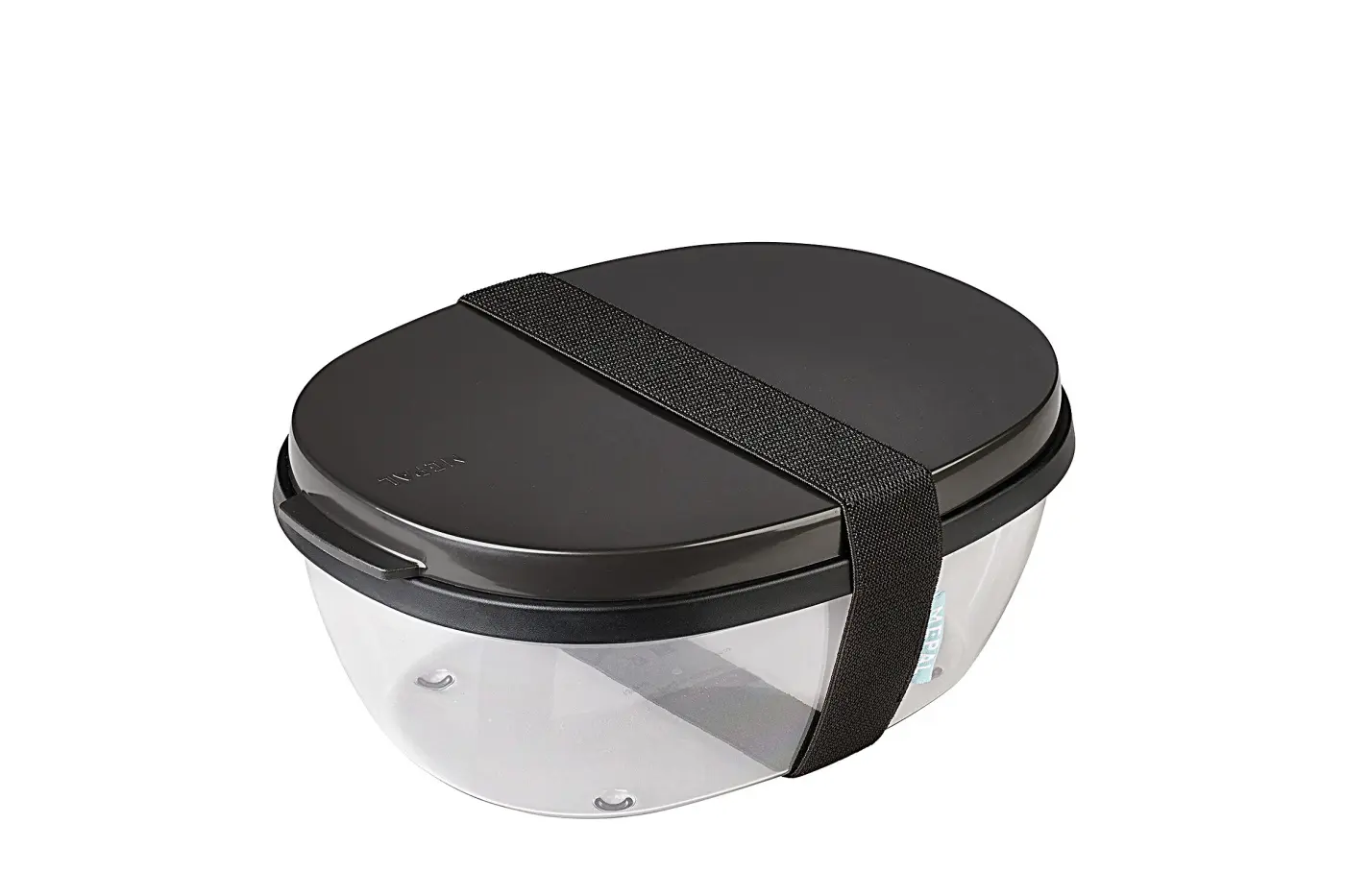 Mepal salatbox ellipse - nordic black