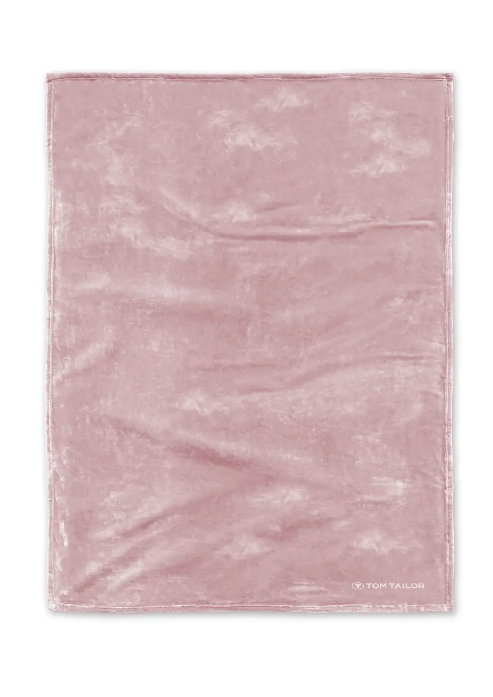 Tom Tailor Angorina-Fleece Wohndecke rose 1x 150x200 cm