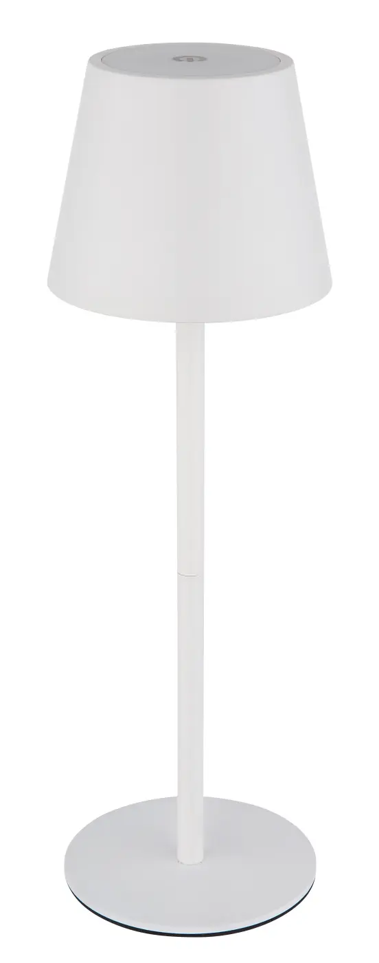 Globo Akkuleuchte Vannie I weiß matt 11,50x36,00