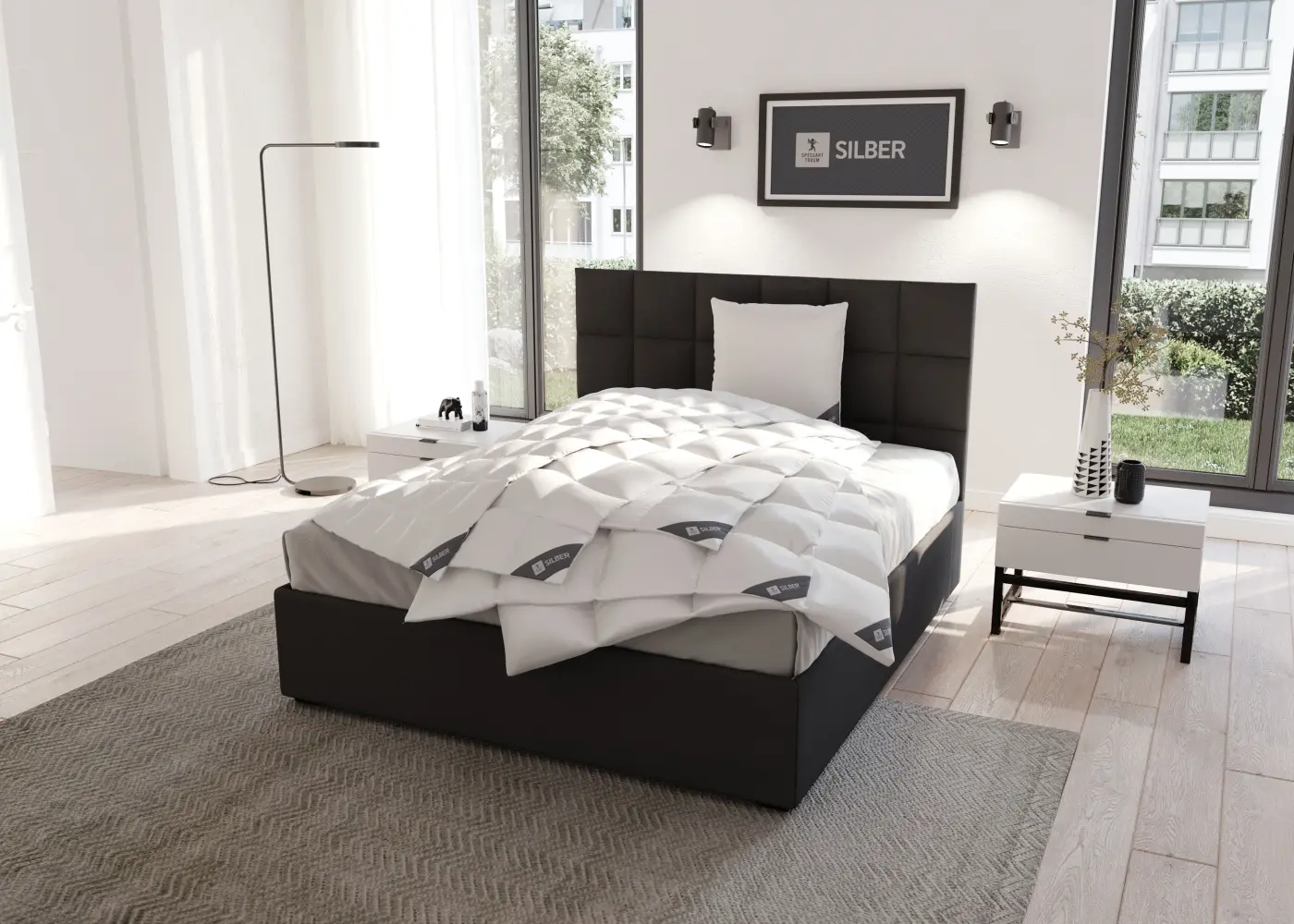 Spessarttraum Bettdecke 155x200 cm Extra warm 100% Entendaunen 960 g