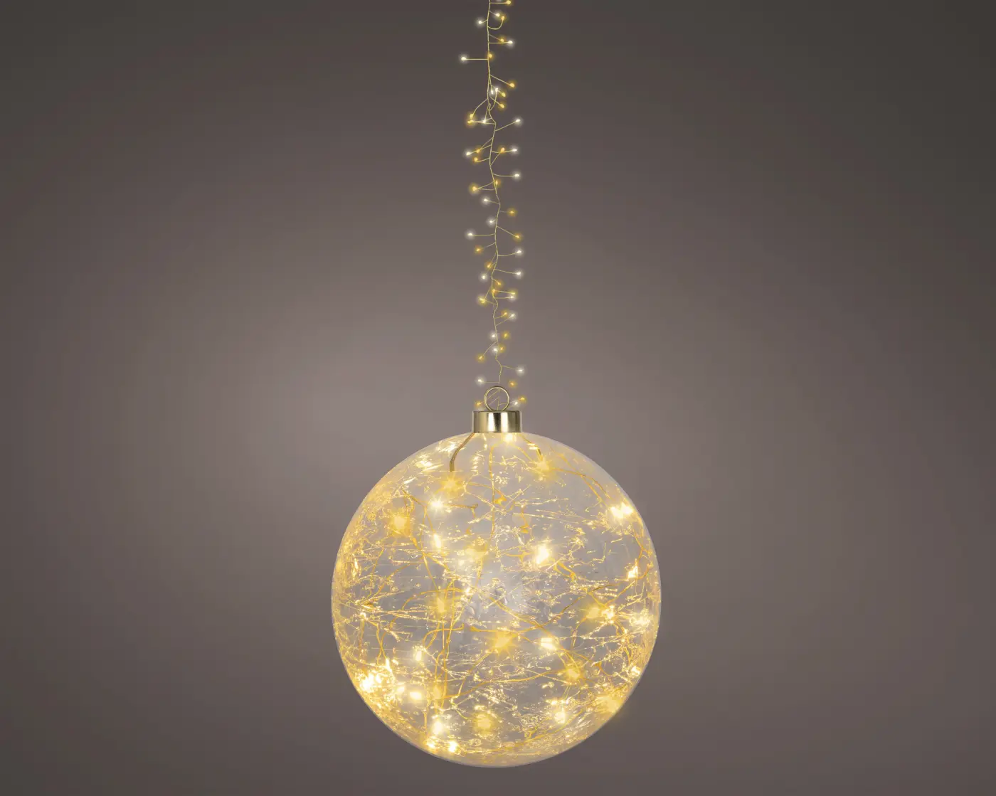 Kaemingk Micro LED Kugel flash-effekt indoor 19 cm