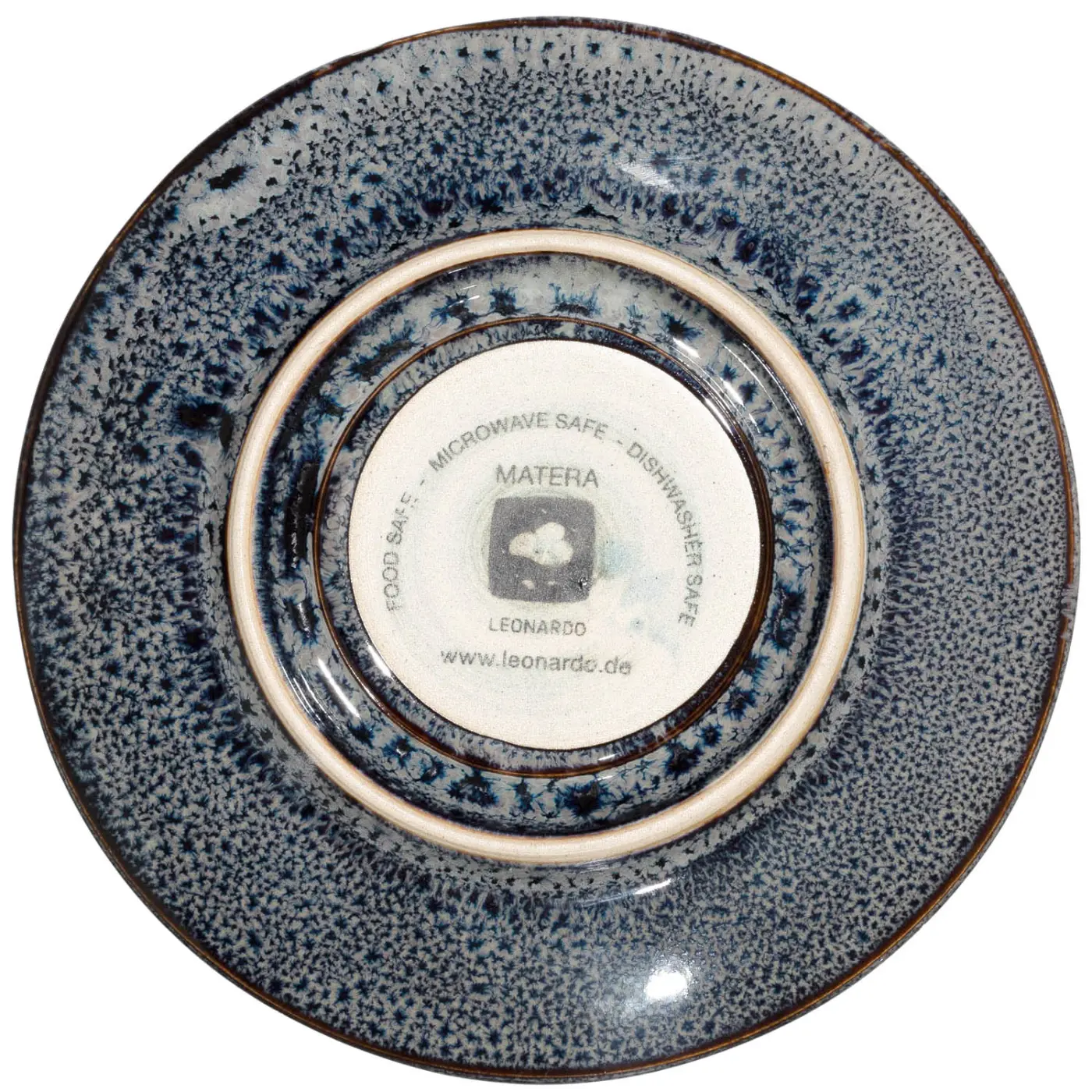 Leonardo Keramikuntertasse MATERA Anthrazit 11 cm
