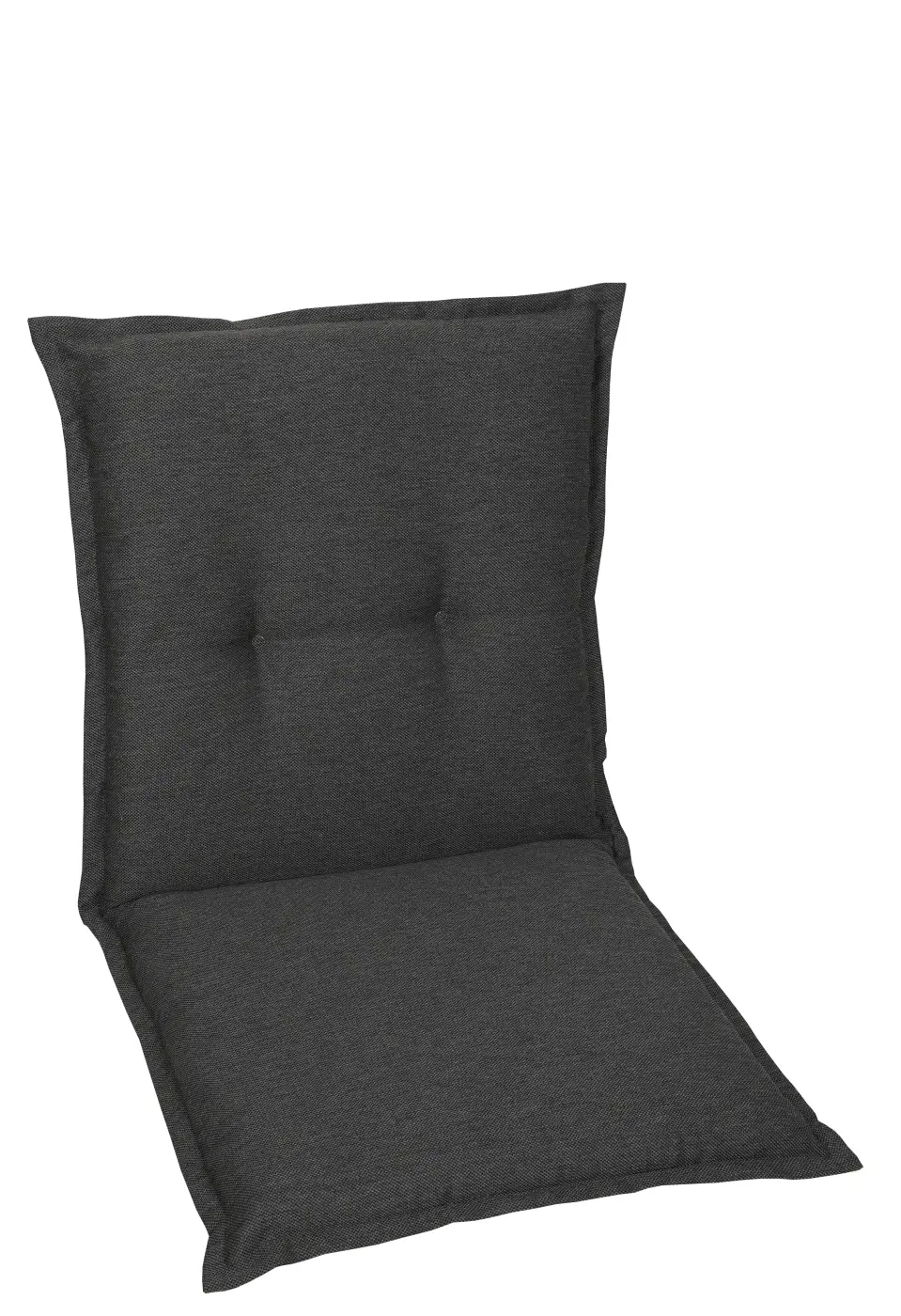 Garten-Sesselauflage nieder 20924-02 grau 50x7x100cm