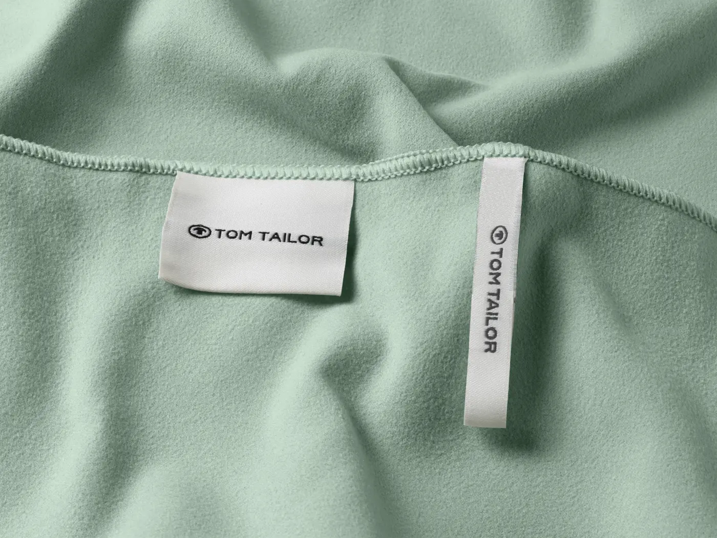 Tom Tailor Fitness Towel fog green 1x 70x140 cm