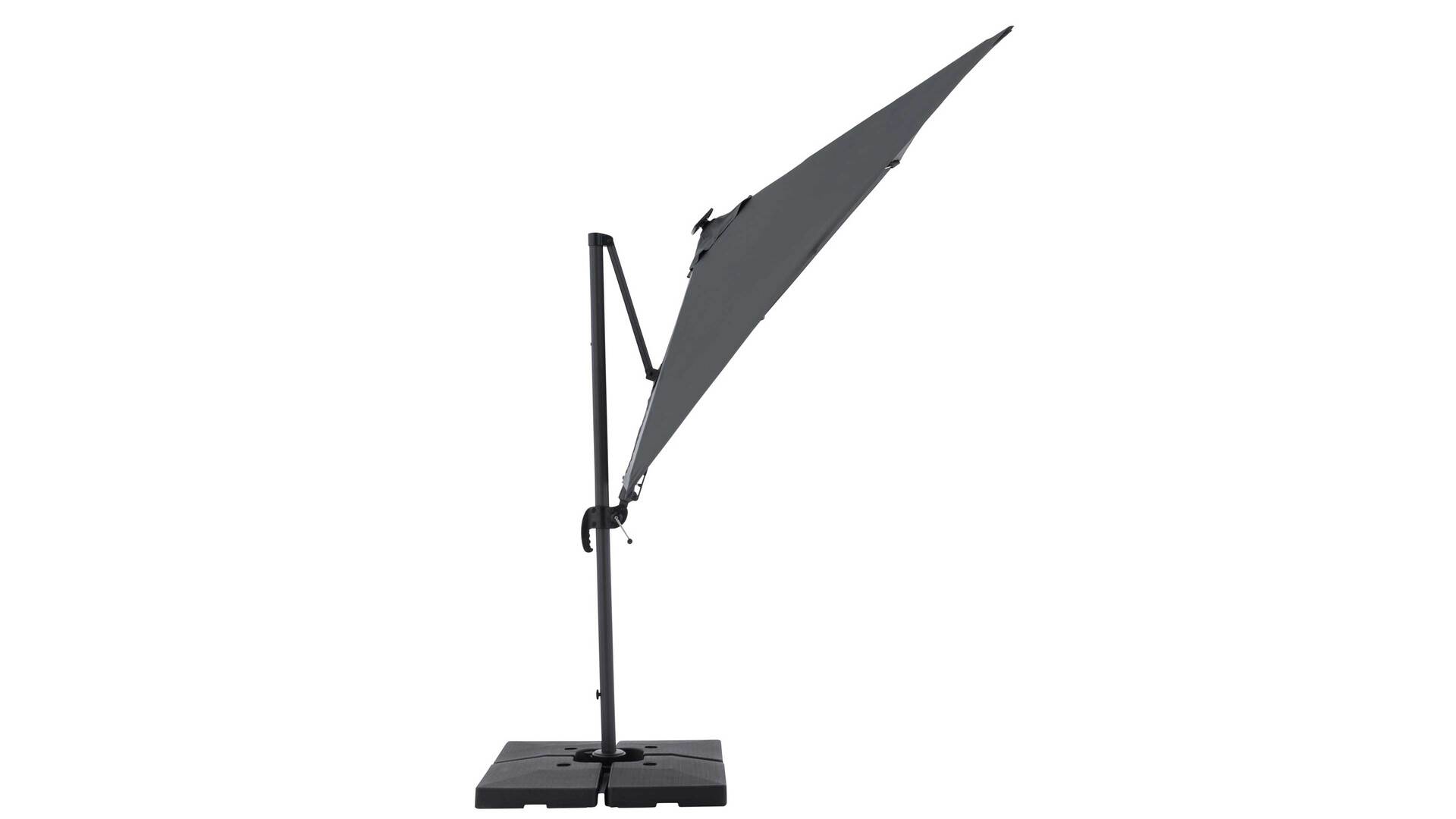 doppler Pendelschirm RAVENNA AX LED ca. 250x250/8tlg. D. 840 Anthrazit 463253840 250 250 doppler Pendelschirm RAVENNA AX LED ca. 250x250/8tlg. D. 840 Anthrazit 463253840 250 250