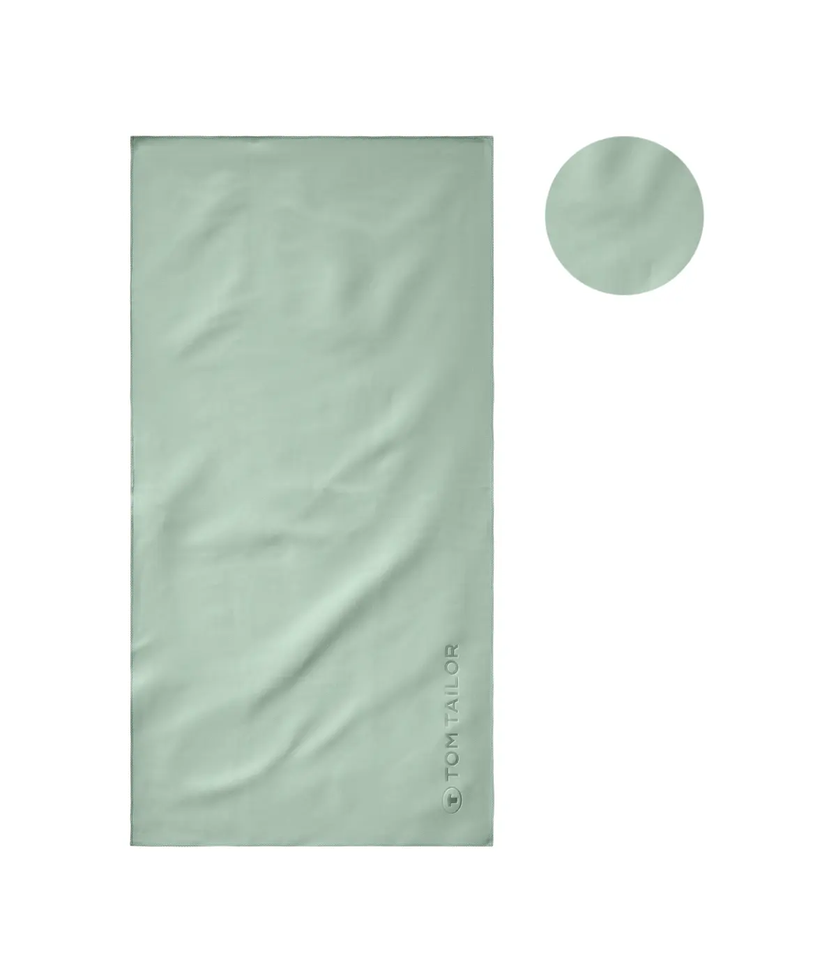 Tom Tailor Fitness Towel fog green 1x 50x100 cm