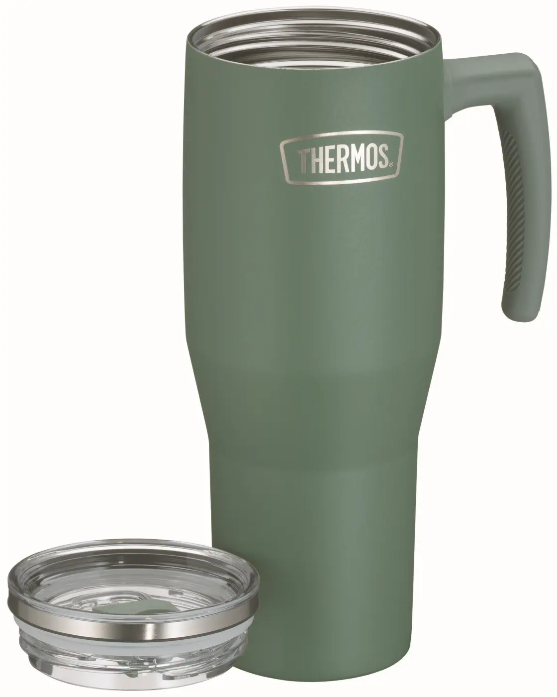 Thermos Isolier-Trinkbecher 1,1 L matt grün