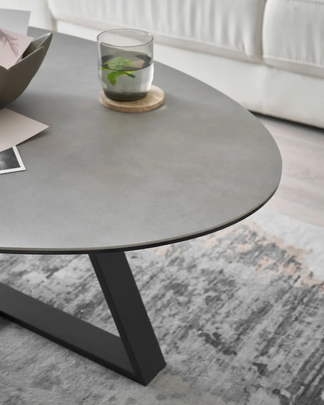 MCA Couchtisch Elbing Grau ca. 120x38x70 cm