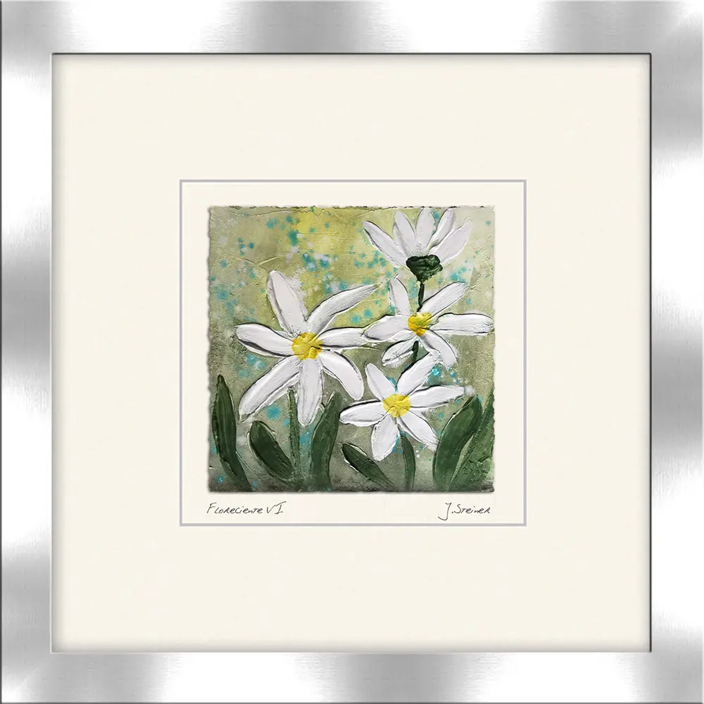 ars graphica Real-Art 46x46cm - Jakob Steiner: Floreciente VI