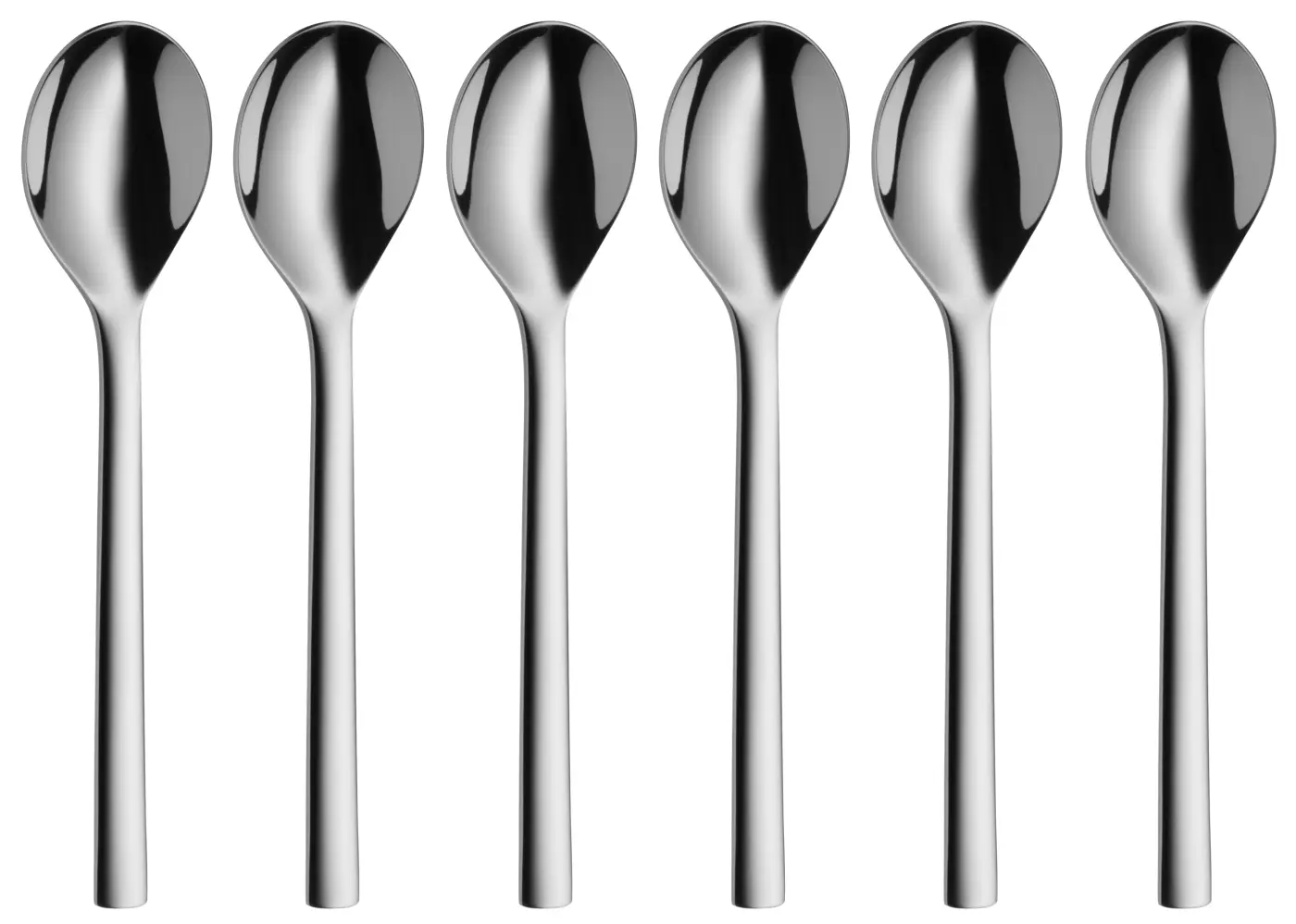 WMF Nuova Kaffeelöffel-Set, 6-teilig