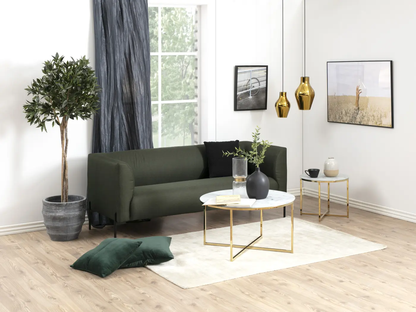 Actona Couchtisch Alisma Weiß