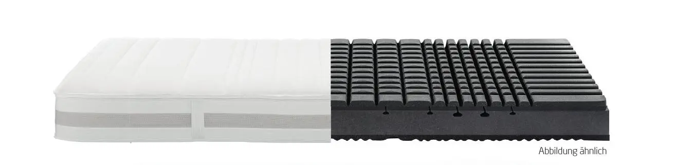 Interliving Matratze 1912 7-Zonen-AQUAPUR Schaum 90x200 cm (H2)