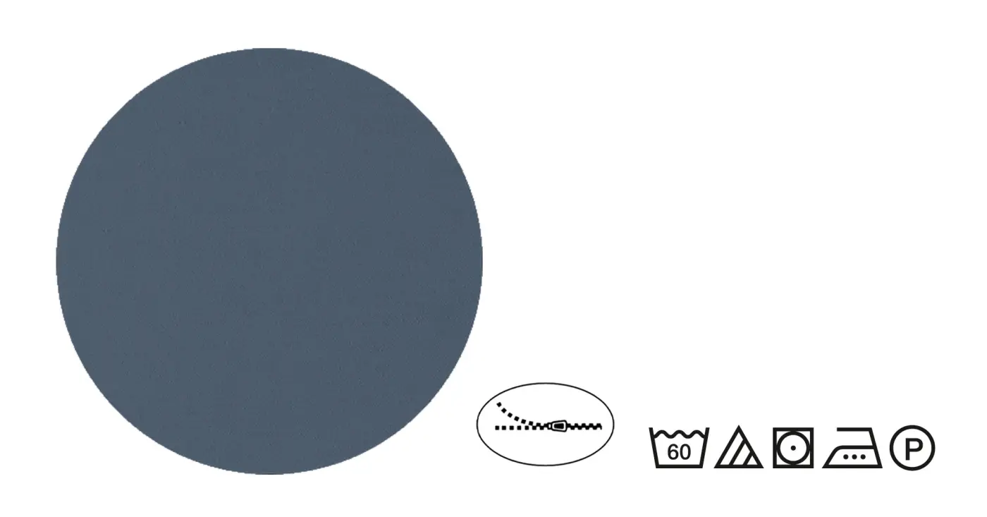 Tom Tailor Satin Bettwäsche jeans 1x 155x200 cm + 1x 80x80 cm