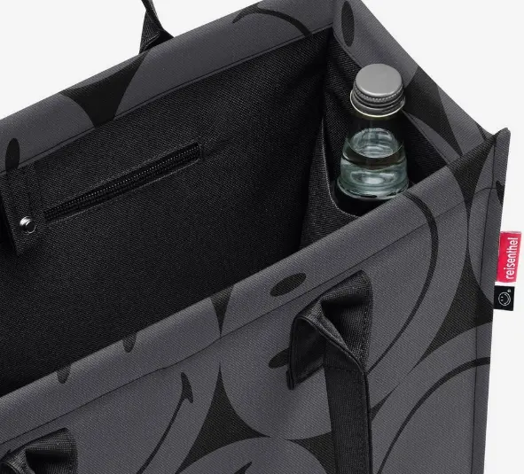 Reisenthel Daily Shopper Smiley grey ca. 42x35x17 cm