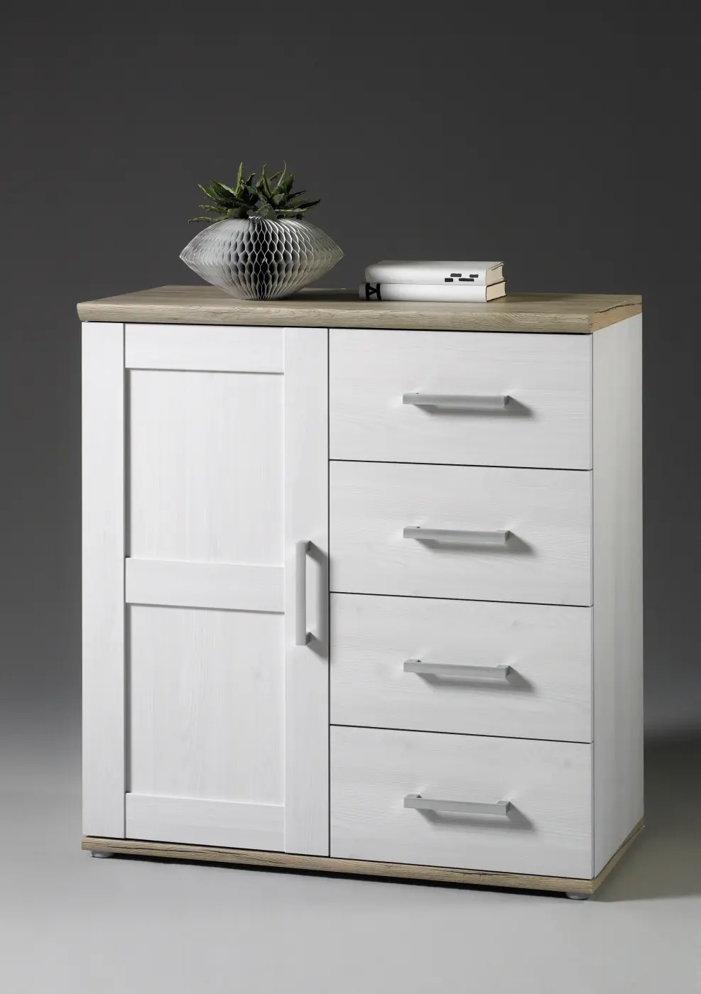 Bega Consult ROMANCE Kommode 3 SibiuLärche/San Remo hell BHT ca.  93x 99x45 cm