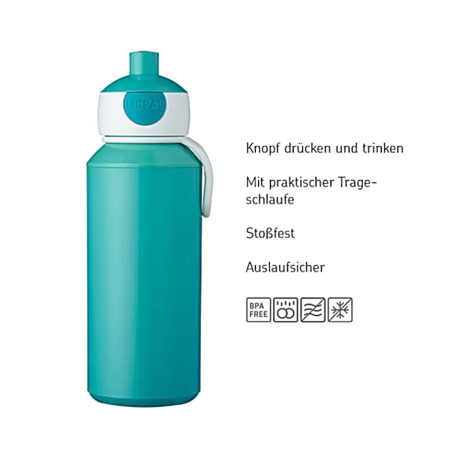 Mepal trinkflasche pop-up campus 400 ml - rose