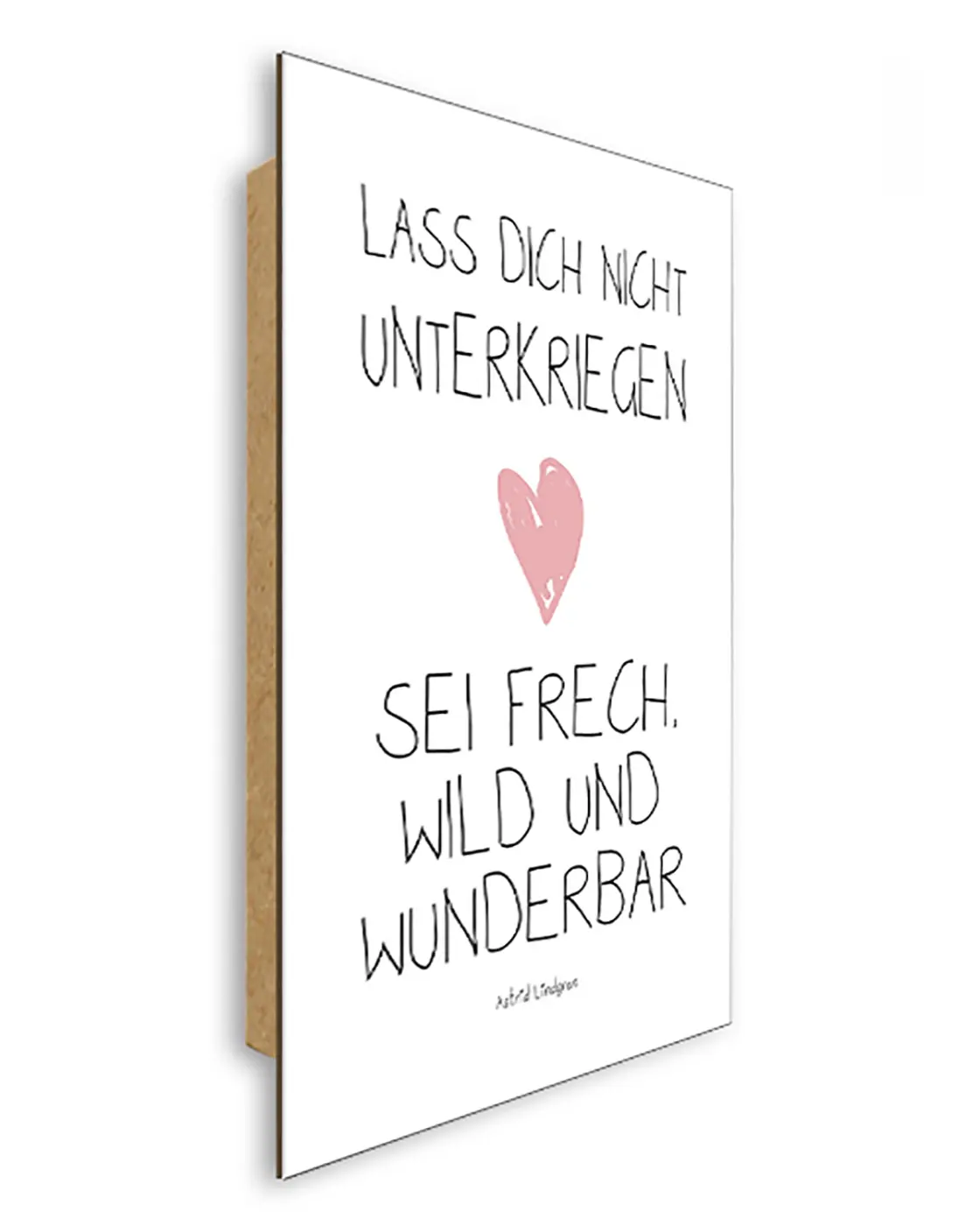 ars graphica Word-Panel - Word-Panel: Lass dich nicht unterkriegen