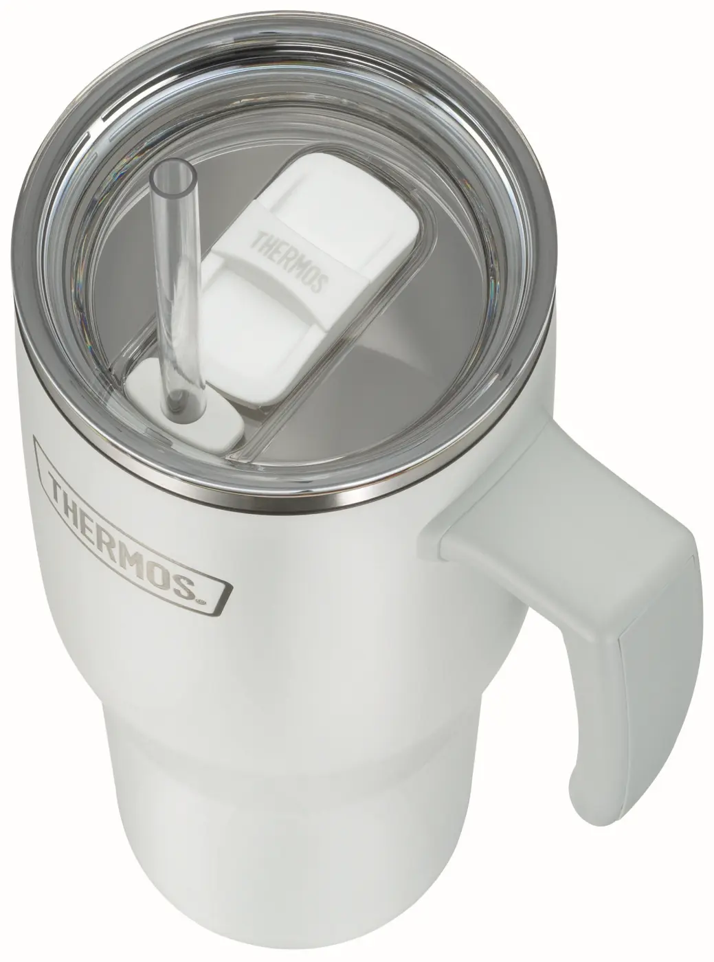 Thermos Isolier-Trinkbecher 1,1 L matt weiß