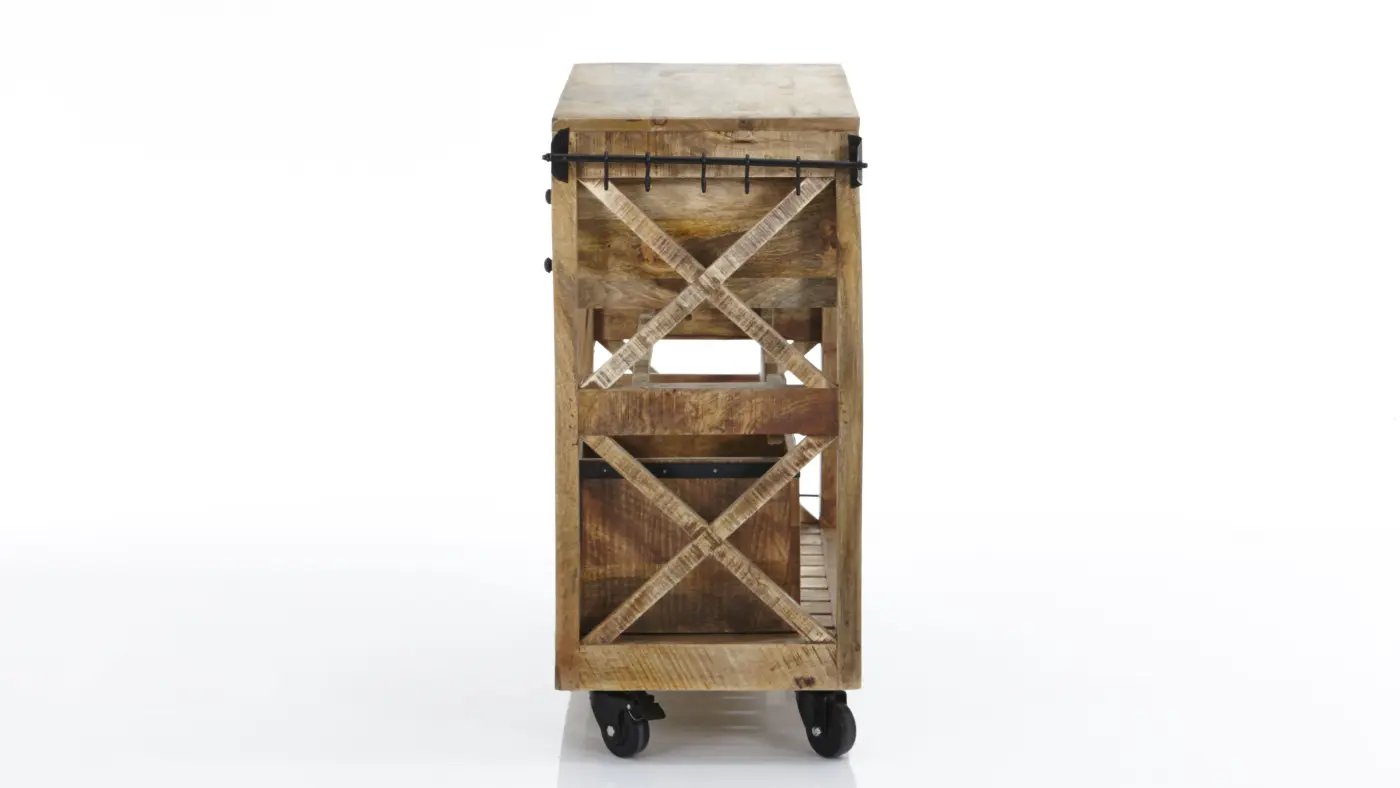 Gutmann Servierwagen Warehouse natur