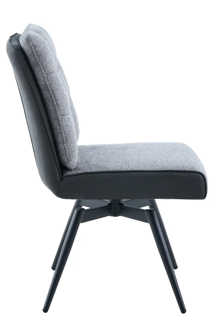 Hela Stuhl Tomar S Anthrazit XL Sitzbreite 360 Grad drehbar ca. 49x93x67 cm