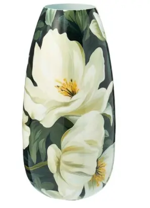 Koopmann I. Vase Blumen Design schmal 30 cm