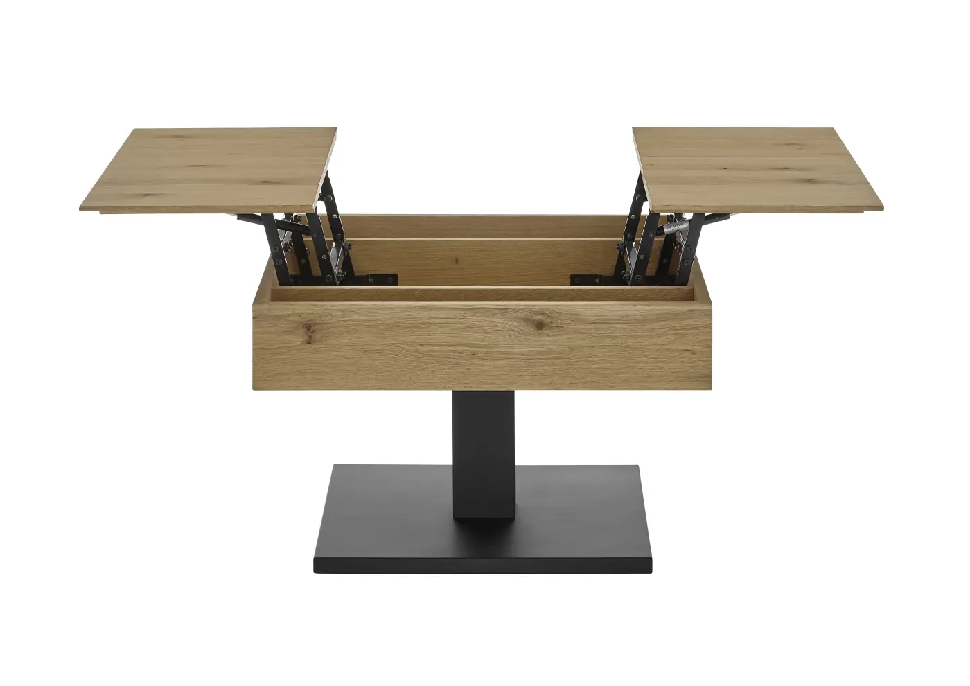 ABP Couchtisch Ashton Eiche furniert ca. 70x45x70 cm