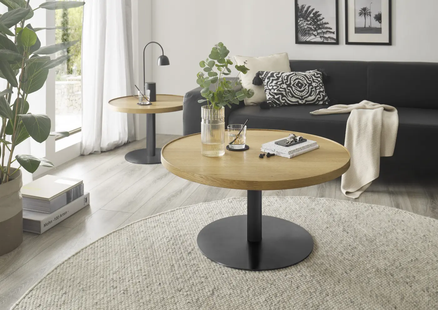 ABP Couchtisch Monteverde Eiche furniert ca. 60x40 cm