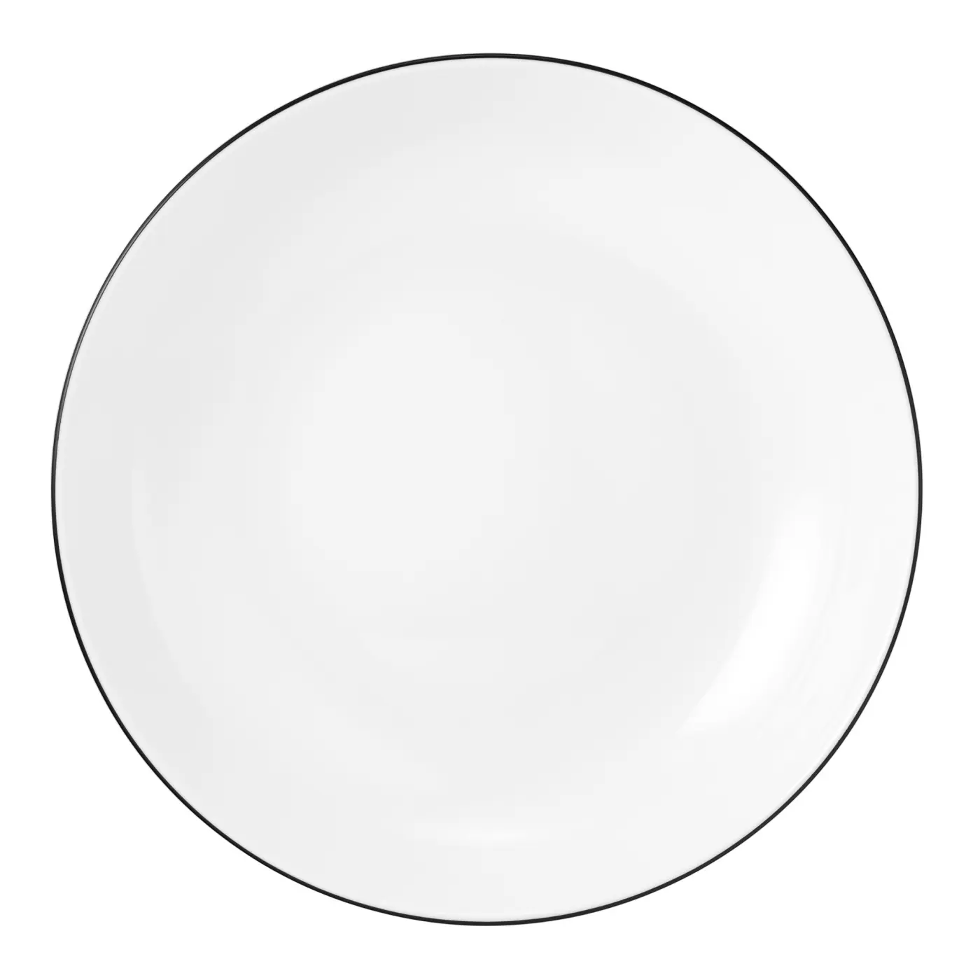 Seltmann Suppenteller rund Lido Black Line 21 cm