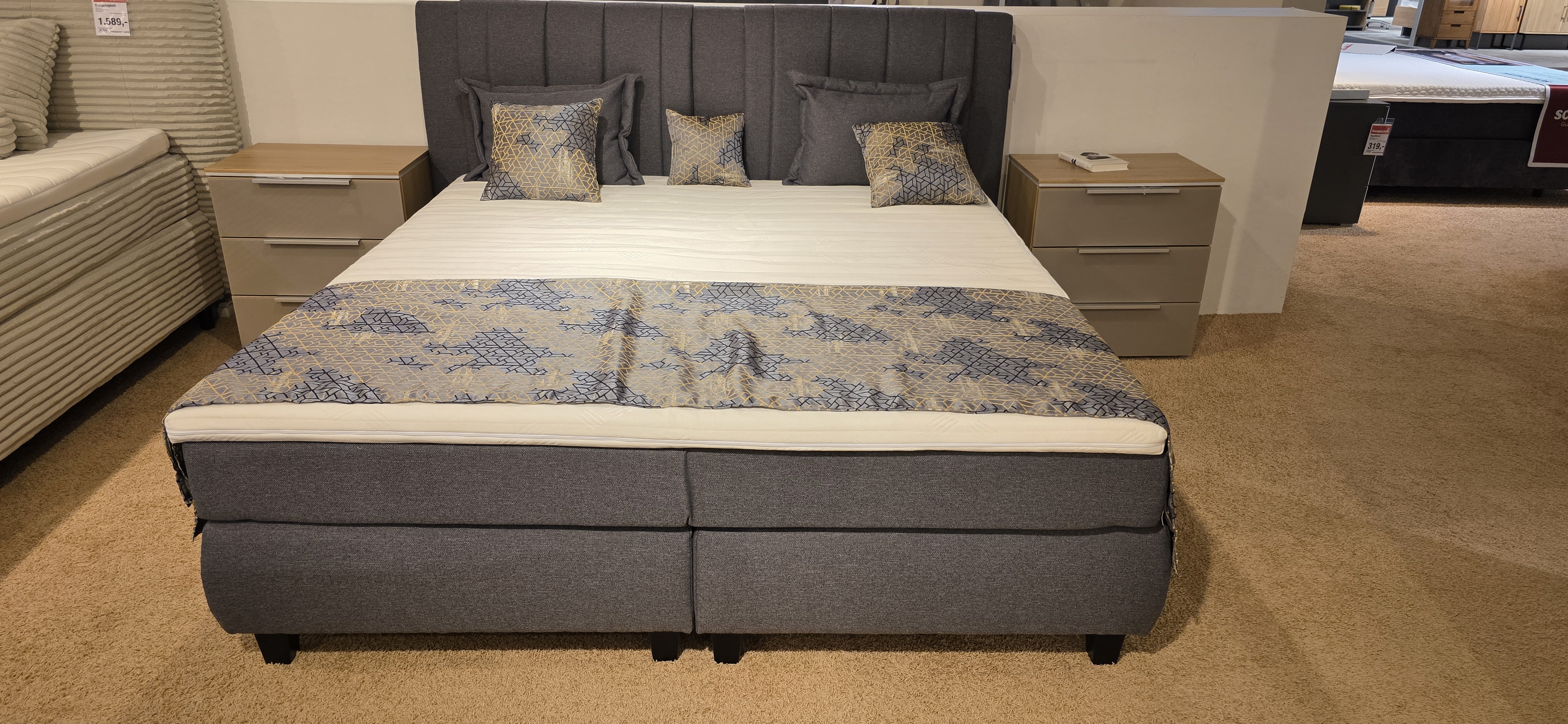 Boxspringbett Tommaso Nr. 2 180x200 cm