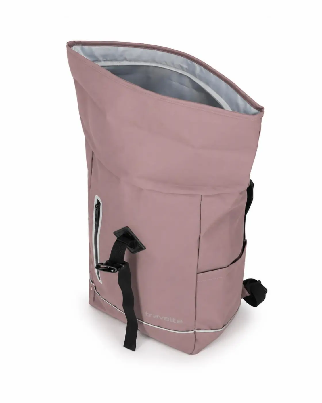 Travelite Backpack Roll-up Basics blush 26x48x15 cm