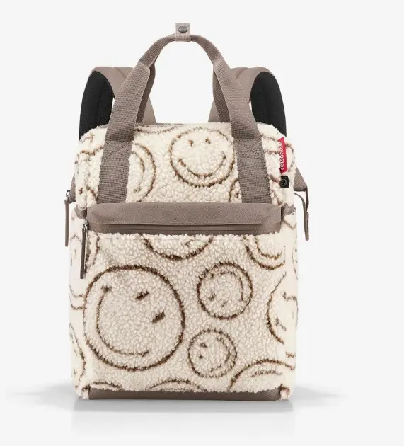 reisenthel Allrounder R Smiley Teddy chocolate ca. 31x39x17 cm