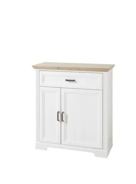 Innostyle Schuhschrank Jasmin Pinie Hell/Eiche Artisan ca. 93x102x41 cm