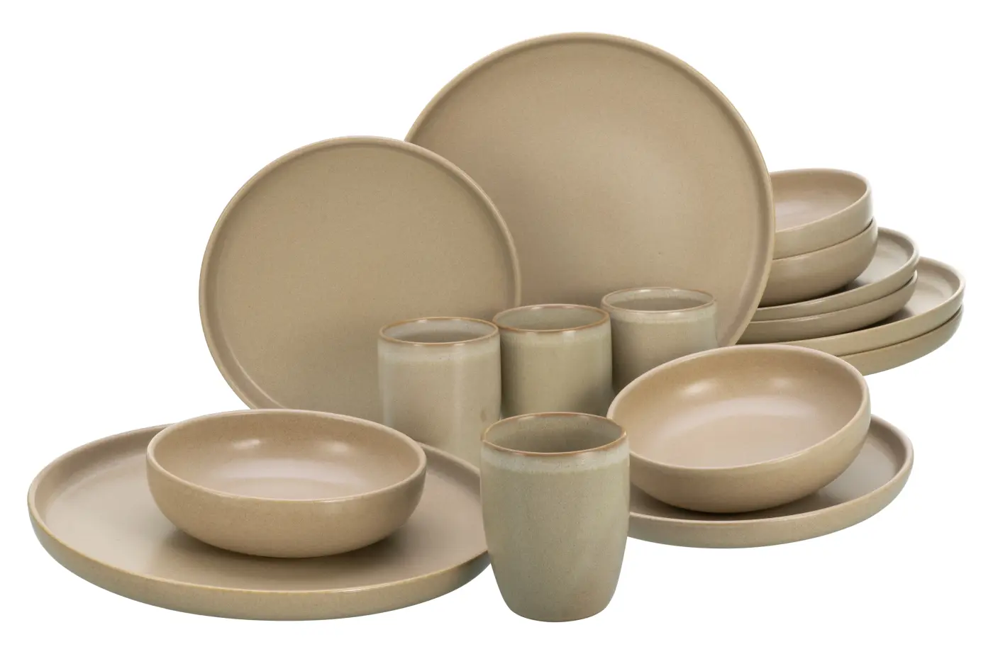 CreaTable Kombiservice Uno SAND 16-tlg