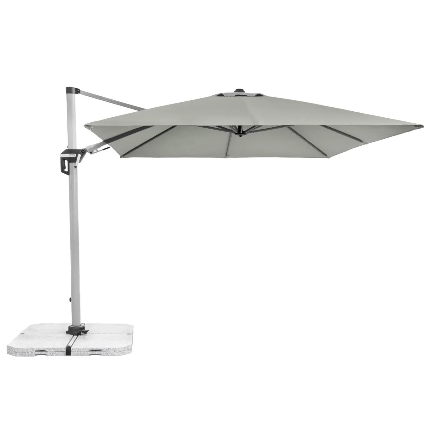 doppler Pendelschirm ACTIVE II 350x260, ca. 350x260/8tlg. D. 827 hellgrau 469266827 260 350