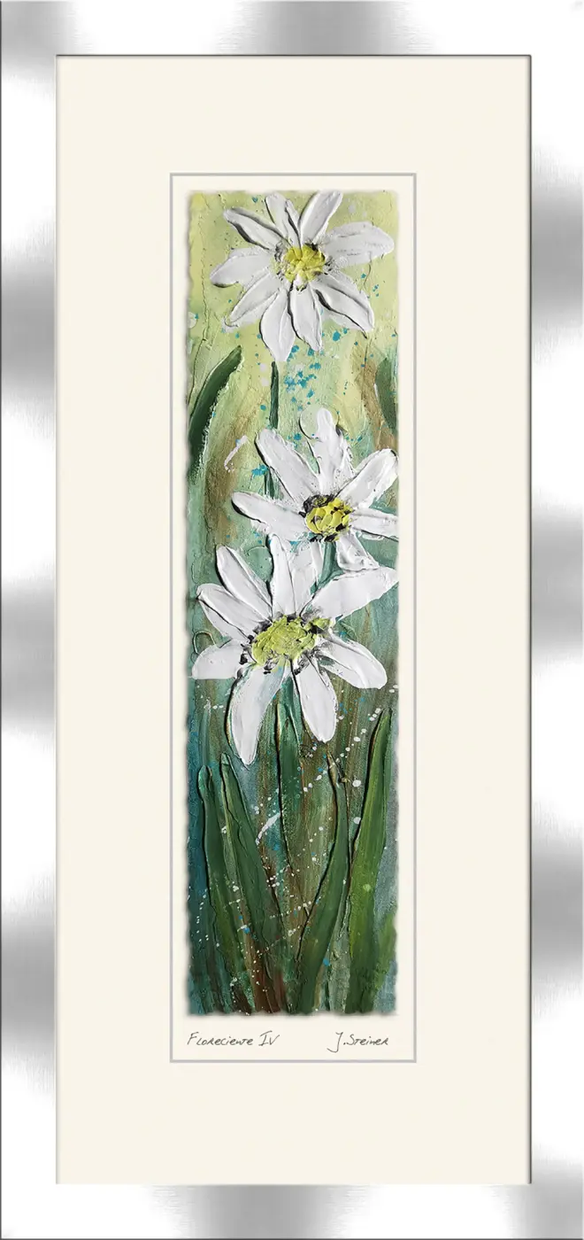 ars graphica Real-Art 76x36cm - Jakob Steiner: Floreciente IV