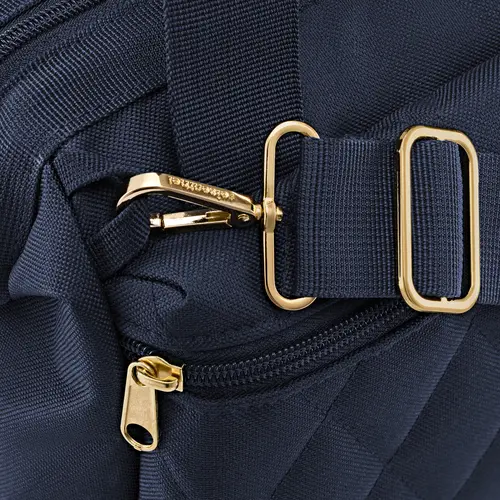 Reisenthel allrounder cross rhombus midnight gold