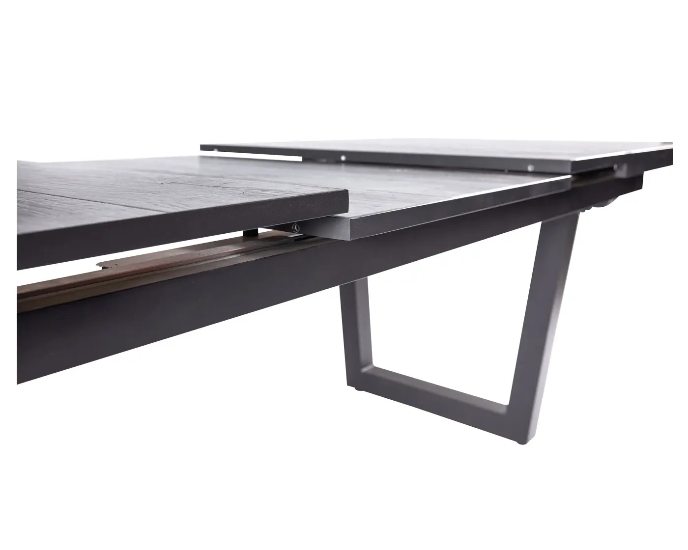 LC Garden Ausziehtisch Keramo ca. 200-260x100x76 cm Dunkelgrau/Anthrazit