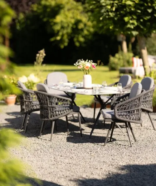 Interliving Gartentisch Anthrazit ca. 220x100x75 cm Interliving Esstisch Anthrazit ca. 220x100x75 cm